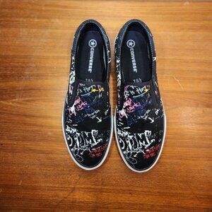 Converse Graffiti One Star Slip-on Black/Multicolor Men (10)/ Women (11.5)